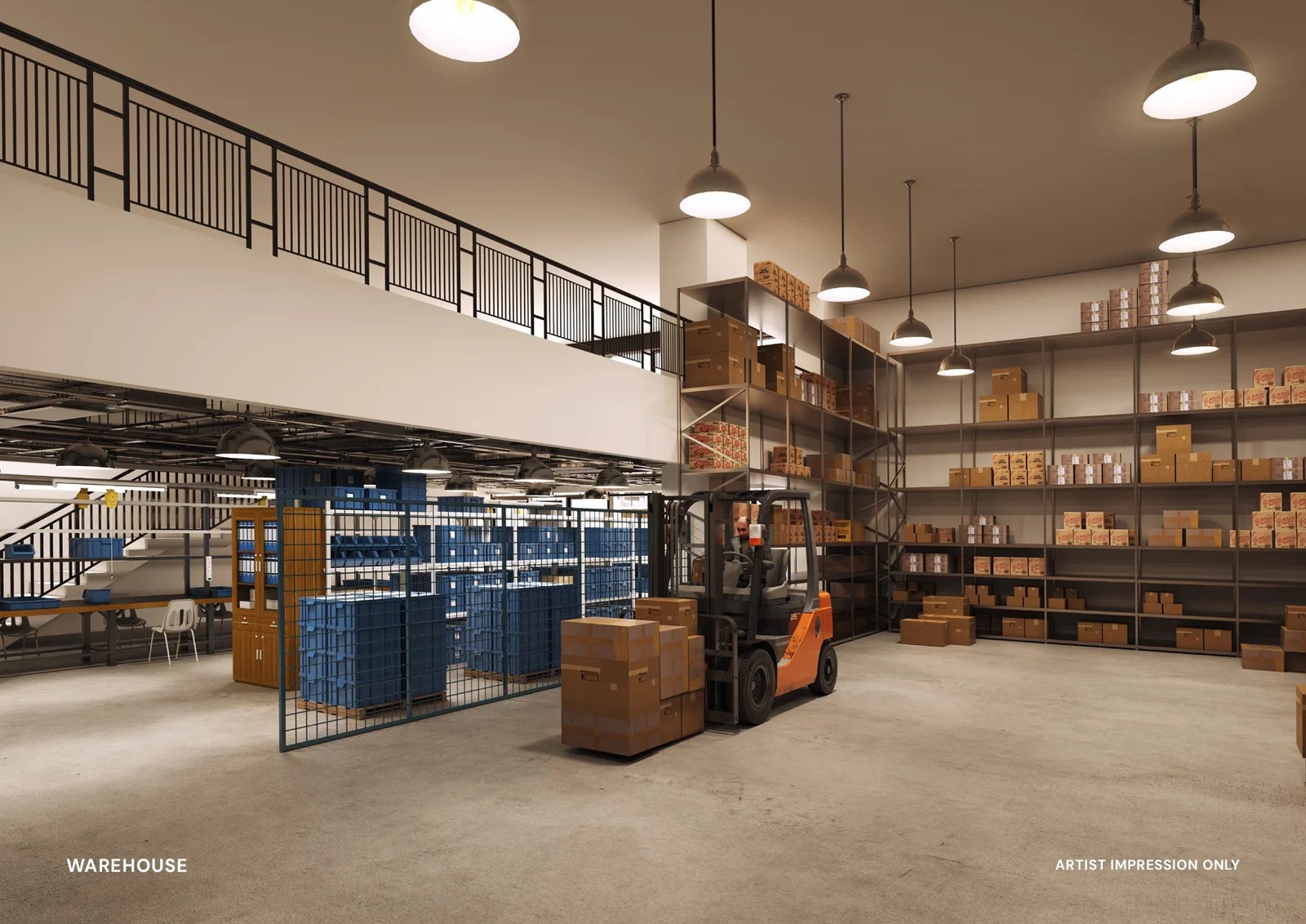 Armani Bizcore Bukit Raja warehouse space